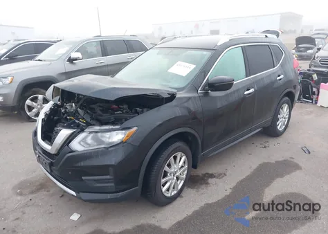 2017 Nissan Rogue Sv z USA, uszkodzony, nr VIN KNMAT2MV0HP598638